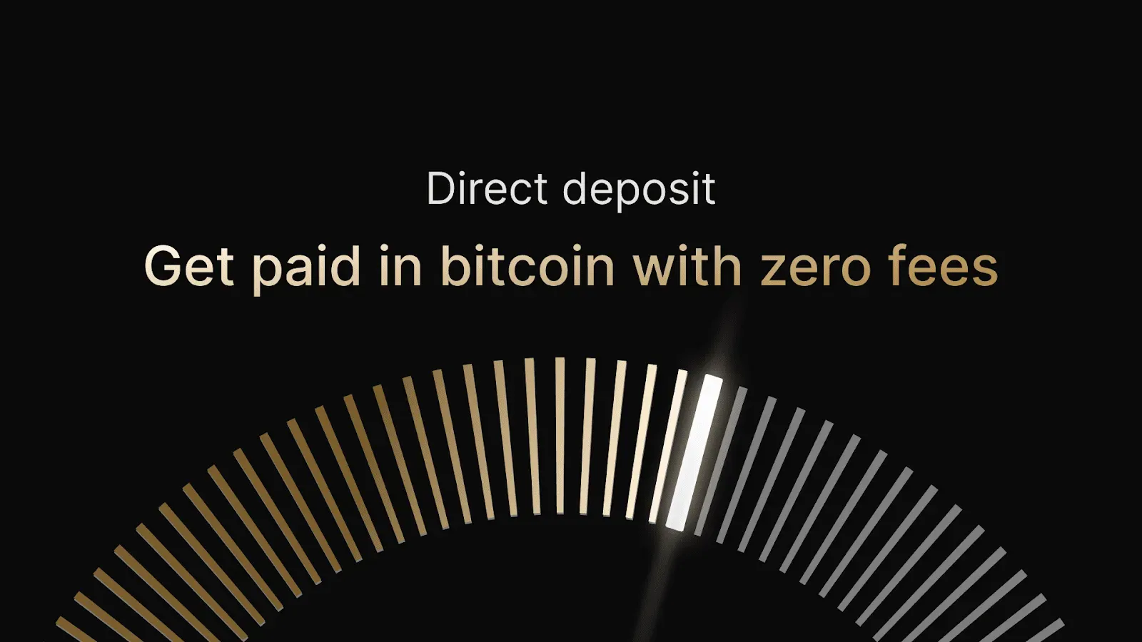 Get Paid in Bitcoin with Direct Deposit